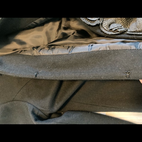 Coldwater Creek blazer black embellished rosettes - Picture 6 of 6